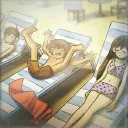 summer community (fart) Discord Server Icon