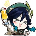 GI - Genshin Impact Emote Server ᯽ Discord Server Icon