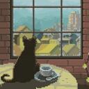 Rainy Cats Cafe Discord Server Icon