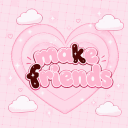 💬 Make Friends • Egirls . Active . Chat . VC . Giveaways . Cats . Cute . SFW . Nitro icon
