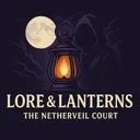 "Lore & Lanterns"; The Netherveil Court | Nytheria's chatroom