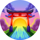 Sakura Realms Minecraft Survival 1.20.5 Discord Server Logo