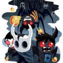 Binding of Issac X Hollow Knight ( The Goats Collide ) Discord Server Icon