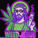 Weed Jesus Cult Discord Server Icon