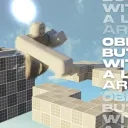 Obby but you have long arm