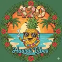 420 𝓗𝓪𝔀𝓪𝓲𝓲 𝓥𝓲𝓫𝓮𝓼 / ... Discord Server Icon