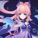 ><Kokomi Mains ⟡ Genshin Impact⌢⌢ Discord Server Icon