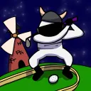 Funky Space Themed Mini-Golf Course