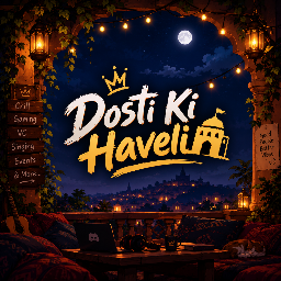Discovery icon for Dosti Ki Haveli`||` Chilling Indian Community • Hindi • Active • Masti ( fun ) • Hangout • Vc Discord server