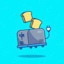 Toaster Kitchen Server Icon