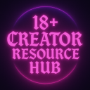 18+ Creator Resource Hub Server Icon
