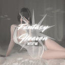    ⸝⸝:Fantasy Heaven +18 _Nsfw    Anime    Nitro    Egirls     Emotes    Stickers    Aesthetic    Gamingた Discord Server Icon