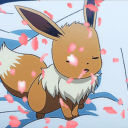 Pokémon Eevee Sleep / ポケスリ Banner