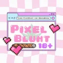 ᴘ ɪ x ᴇ ʟ  ʙ ʟ ᴜ ɴ ᴛ ¹⁸⁺ discord icon