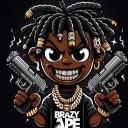 Brazy Ape kustomz