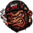 Brazy Ape kustomz
