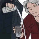 serdar ve vergil uno oynuyor (nero masaya sısctı) Discord server icon