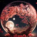 Sakura Moon Discord Server Icon