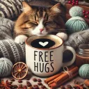 ☕ Coffee & Free Hugs 🩵