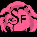 Spooky Flamingos