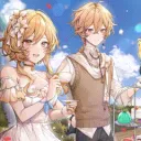 ⊹　　　↷　genshin　 　 MODERN AU ! Discord Server Icon