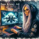 Peace & Love; Jodi's server