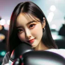 Girls Boxing Art - AI Images