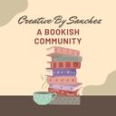 A Bookish Community Hosted by Creative By Sanchez Book Store Discord Server Icon