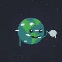 24/7 Globe Earth Discord serve... Discord Server Icon