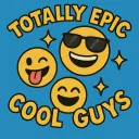 Totally epic cool guys server