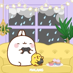 Discovery icon for molang ୨୧ guild-tags , emojis , social & giveaways ྀི Discord server