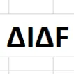 ΔIΔF