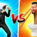 (🚽) SKIBIDI TOILET VS LOS CAMARAS RP (🎥)