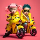 Motorcycle Babies