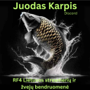 Discovery icon for 🐬Juodas Karpis, Russian Fishing 4 bendruomenė🐬 Discord server