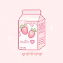 Strawberry Milk™| Dating ❀ Social ❀ Egirls ❀ No Toxicity discord icon