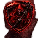 red shadow