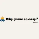 Why game so easy ???