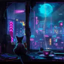 Neon Skyline Nightclub
