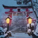 猫神社お参り⛩