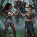 ꜱᴜʀᴠɪᴠɪɴɢ ᴡɪᴛʜ ꜰʀɪᴇɴᴅꜱ Discord server icon