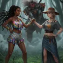 ꜱᴜʀᴠɪᴠɪɴɢ ᴡɪᴛʜ ꜰʀɪᴇɴᴅꜱ Discord Server Icon