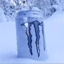 White Monster Energy