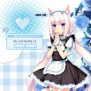 ．🌸　﹐  Nekos Society┊ 20K Discord Server Icon – Minecraft