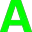 Green Letters Numbers Symbols