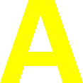 Yellow Letters Numbers Symbols