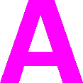 Magenta Letters Numbers Symbols