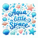 🌊 𝒜𝓆𝓊𝒶: 𝐿𝒾𝓉𝓉𝓁𝑒 𝒮𝓅𝒶𝒸𝑒 🐚 Server Icon