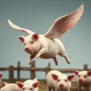 The flying pigs
