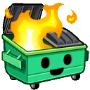 Bin Fire Raccoon Bastards 🗑🦝🔥 server icon